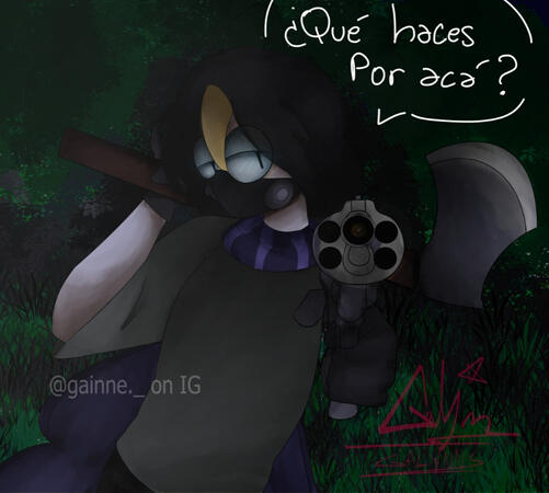 Oc: Rey. Personaje de Anomaly